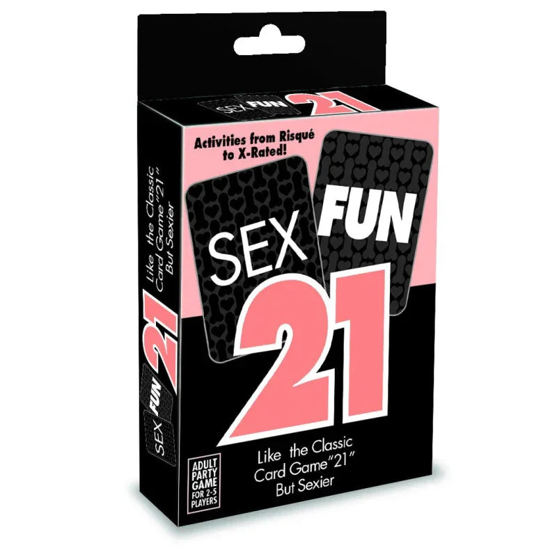 Sex Fun 21 - Adult Card Game - MyPleasure