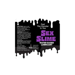 Sex Slime Creature Lube Waterbased Lubricant 2oz - Purple - MyPleasure