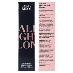 Simply Sexy All Night Long - Pheromone Perfume Oil Roll on - .34oz | 10.2ml - MyPleasure