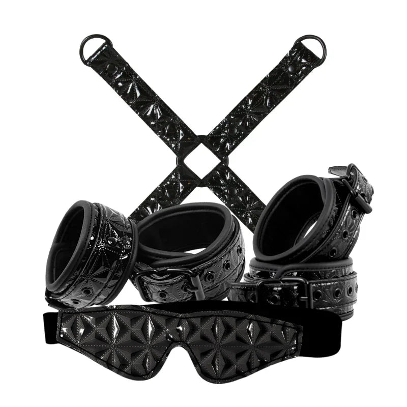 Sinful - Bondage Kit - Black - MyPleasure