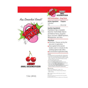 Smack That Anal Desensitizer Cherry 1.5oz - MyPleasure