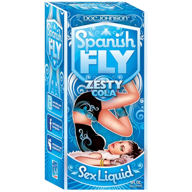 Spanish Fly Sex Drops - 1 Fl. Oz. - Zesty Cola - MyPleasure