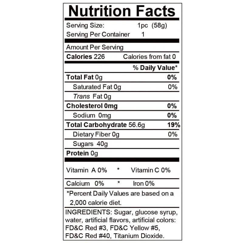 Sweet-Ass Gummy - Each - MyPleasure