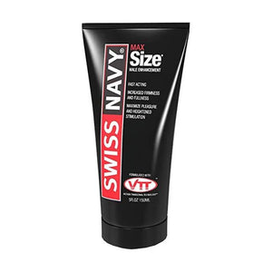 Swiss Navy Max Size Male Enhancement Cream 5 Fl Oz - MyPleasure