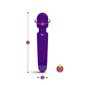 Tempest - Intense Wand Massager - Violet - MyPleasure