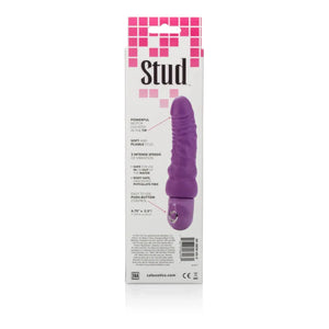 Waterproof Power Stud Curvy Dong - Purple - MyPleasure