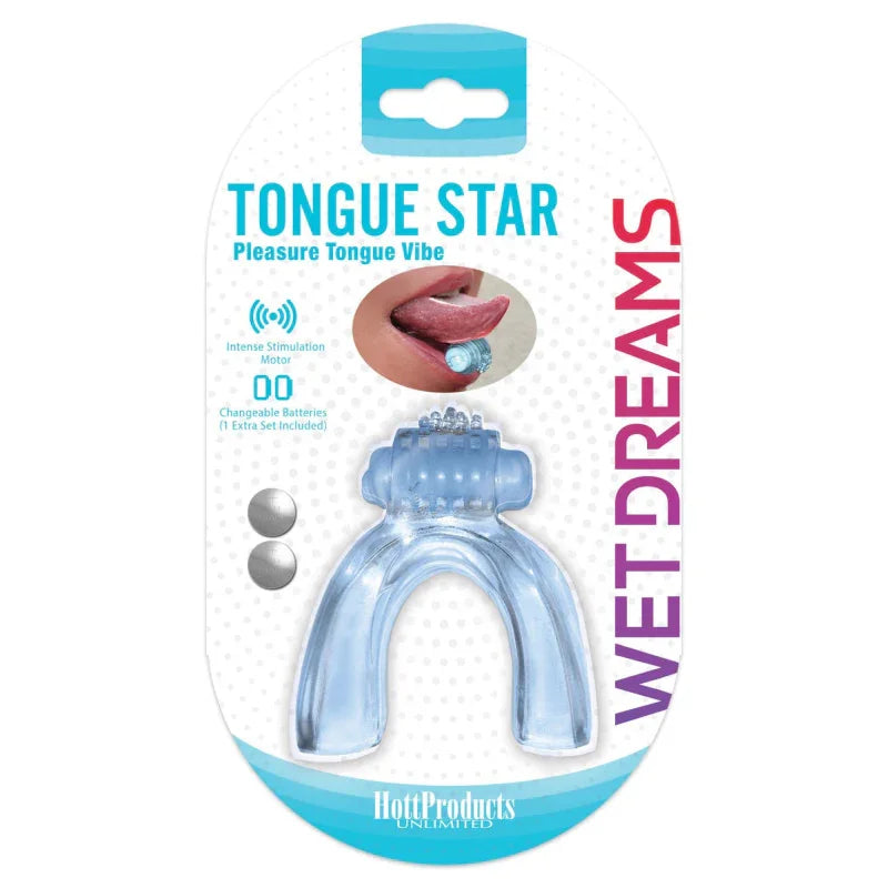 Wet Dreams Tongue Star - Blue