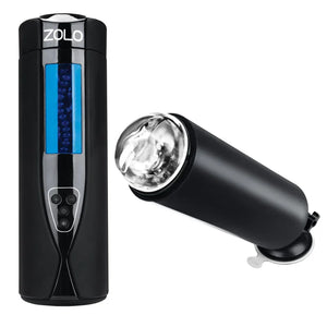 Zolo Tornado Rechargeable Masturbator - Black - MyPleasure
