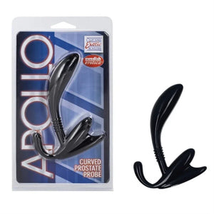 Apollo Curved Prostate Probe - Black - MyPleasure