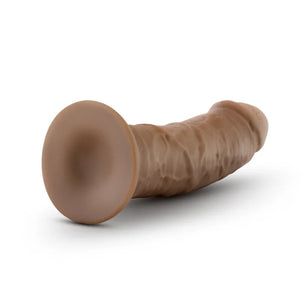 Au Naturel - 8 Inch Dildo With Suction Cup - Mocha - MyPleasure