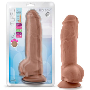 Au Naturel - Big Boy - 10 Inch Dildo - Mocha - MyPleasure