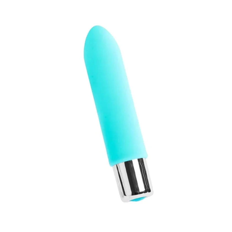 Bam Mini Rechargeable Bullet Vibe - Turquoise - MyPleasure