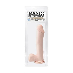 Basix Rubber Works 12 Inch Suction Cup Dong