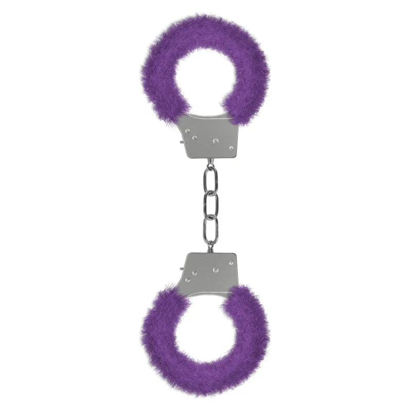 Beginner's Furry Handcuffs - Purple
