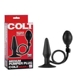 Colt Medium Pumper Plug - Black - MyPleasure