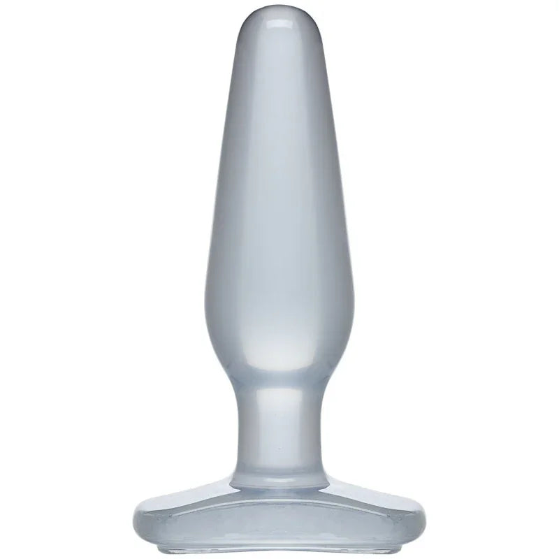 Crystal Jellies Butt Plug - Medium - Clear