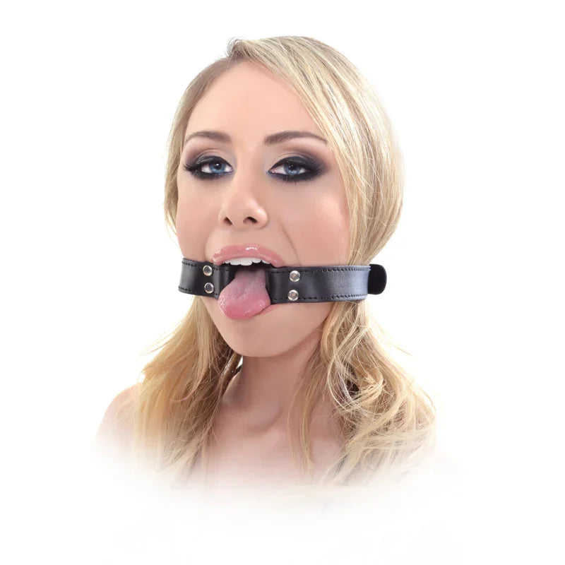 Fetish Fantasy Series Beginners Open Mouth Gag - Black - MyPleasure