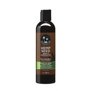 Hemp Seed Massage Oil - 8 Fl. Oz. - Naked in the Woods - MyPleasure