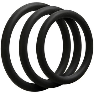 Optimale 3 C Ring Set - Thin - Black