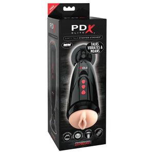 Pdx Elite Dirty Talk Starter Stroker - MyPleasure