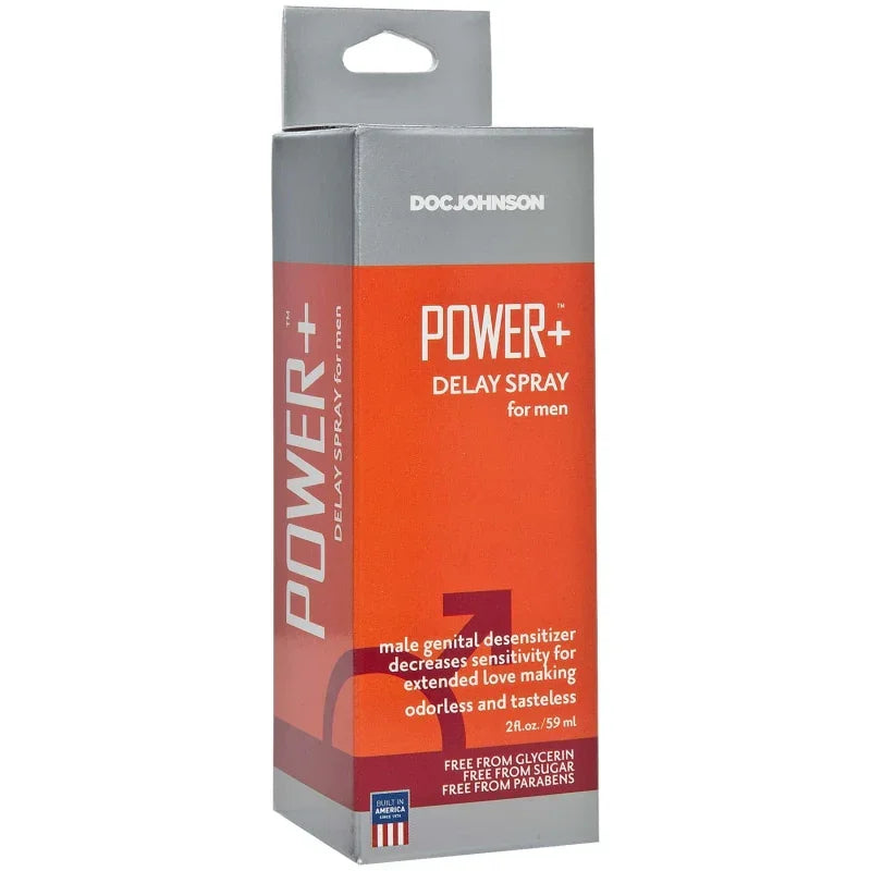 Power Plus Delay Spray for Men - 2 Fl. Oz. - Boxed - MyPleasure