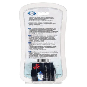 Rocker Base Prostate Stimulator With Rechargeable Bullet Vibrator