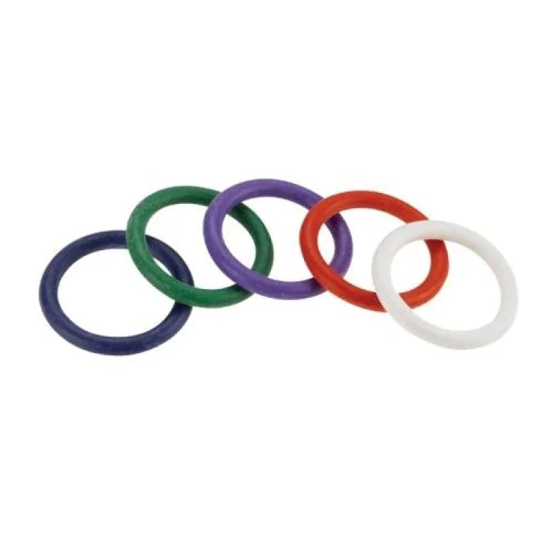 Rubber C-Ring Set - 1.25" - Rainbow