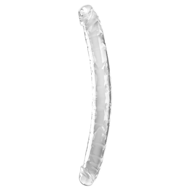 18 Inch Double Dildo - Clear