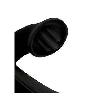 7x Bendable Silicone Clit Stimulating Vibrator - Black