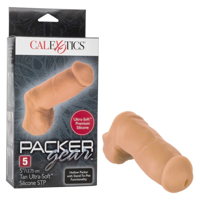 Packer Gear 5""/12.75 Cm Ultra-Soft Silicone Stp - Tan