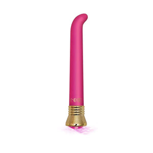 Nixie Jewel Satin G Spot Vibe 10 Function - Pink Tourmaline