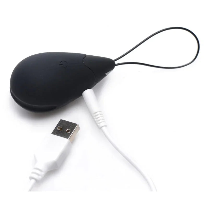 Bang - 10x Silicone Vibrating Egg - Black