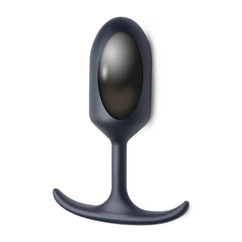 Premium Silicone Weighted Anal Plug - Small