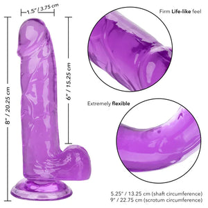 Size Queen 6 Inch - Purple
