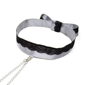 Fifty Shades of Grey Play Nice Satin Collar and Nipple Clamps