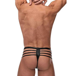 Cage Matte Cage Thong - S/ M - Black