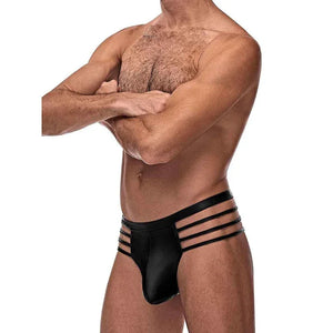 Cage Matte Cage Thong - S/ M - Black