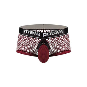 Cock Pit Net Mini Cock Ring Short - Medium - Burgundy