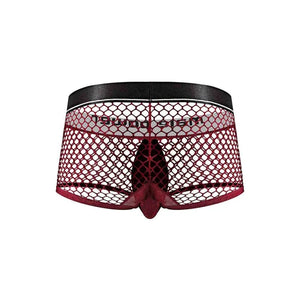 Cock Pit Net Mini Cock Ring Short - Medium - Burgundy