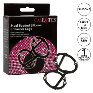Steel Beaded Silicone Enhancer Cage