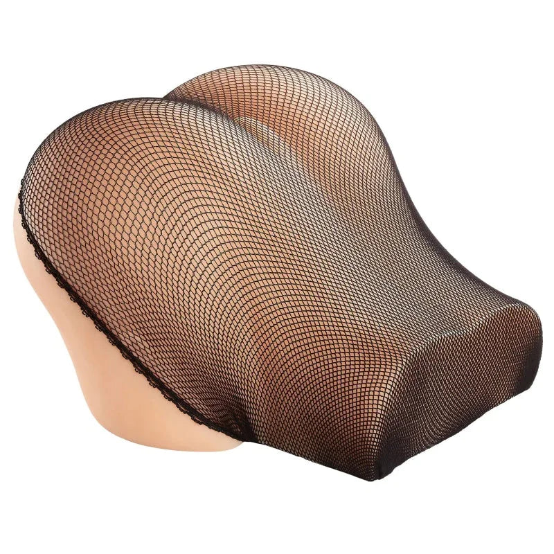 Life-Size Pleasure Pussy and Ass Body Mold With Removable Stocking - Light