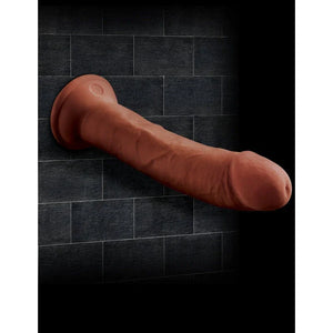 King Cock Plus Triple Density 8 Inch Cock - Brown