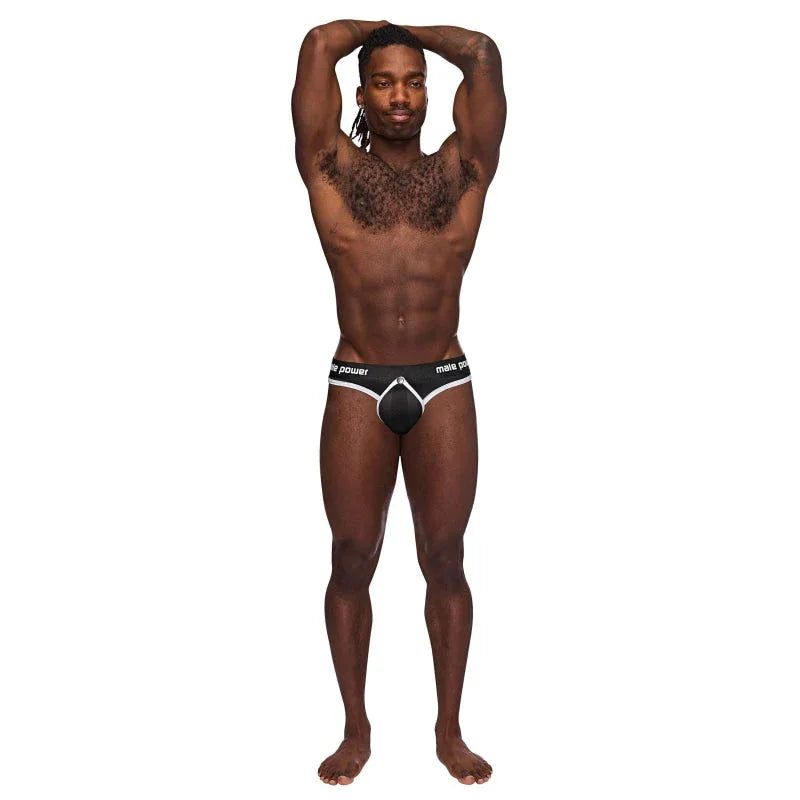 The Helmet Thong - Small/ Medium - Black