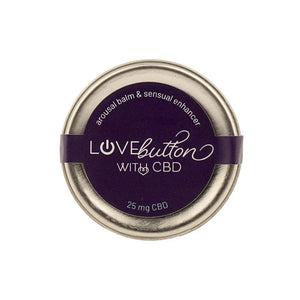 Hemp Seed Cbd-Infused Love Button Arousal Balm and Sensual Enhancer 0.45 Oz / 12.75 G
