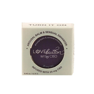Hemp Seed Cbd-Infused Love Button Arousal Balm and Sensual Enhancer 0.45 Oz / 12.75 G