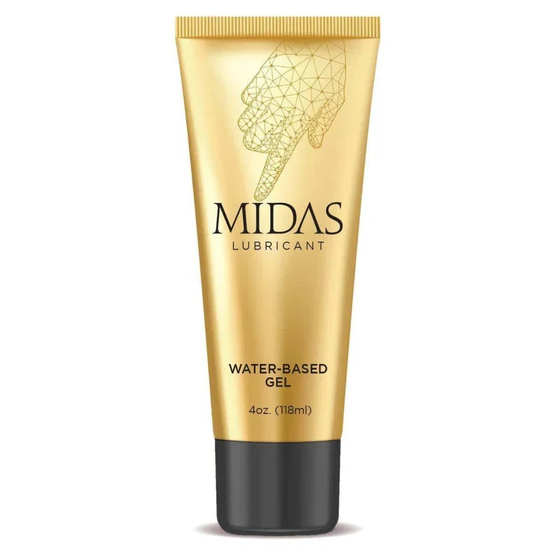 Midas Lubricant - Water-Based Gel - 4 Fl. Oz.