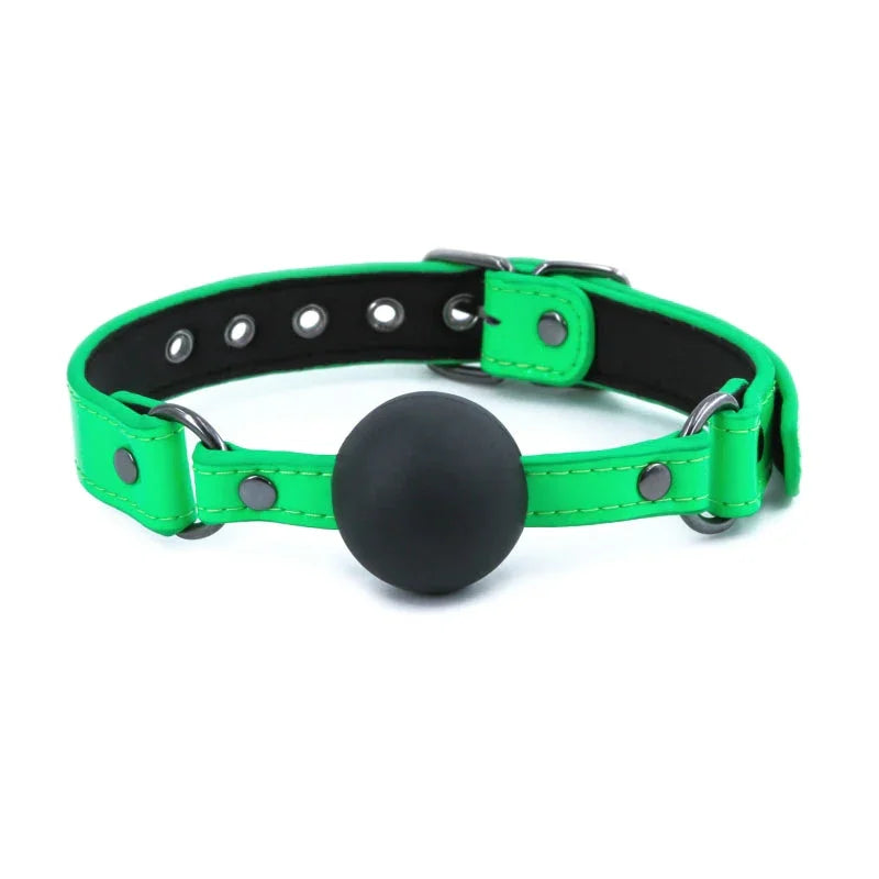 Electra Play Things - Ball Gag - Green