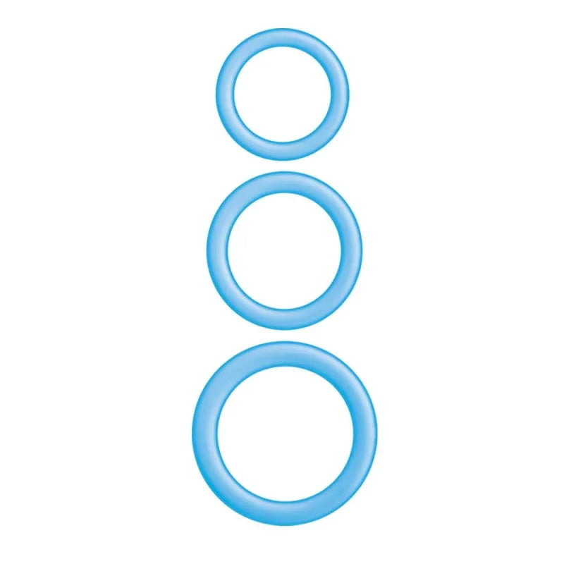 Enhancer Blue Glow Rings