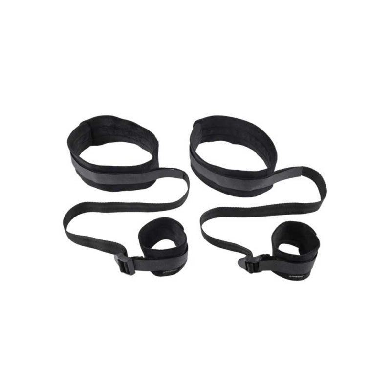 Thigh and Wrist Cuffs - Black