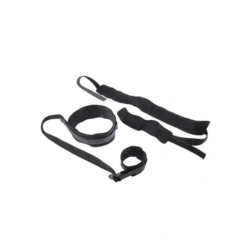 Thigh and Wrist Cuffs - Black